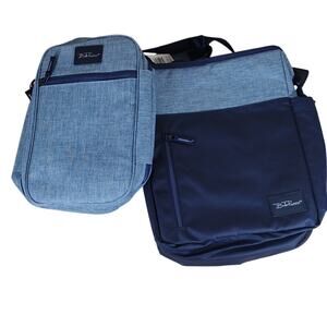 NWT Bella Russo Bag Set Blue Tote Backpack Cooler Lunchbox Utility Unisex